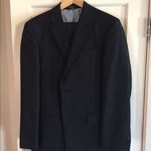 Tommy Hilfiger Navy Blue Suit
